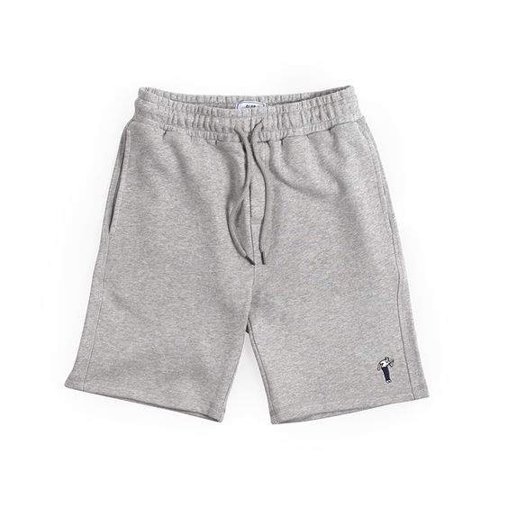 Outfit ideas for grey shorts.