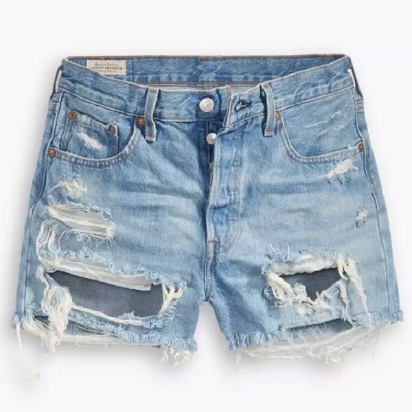 Measure shorts waist.