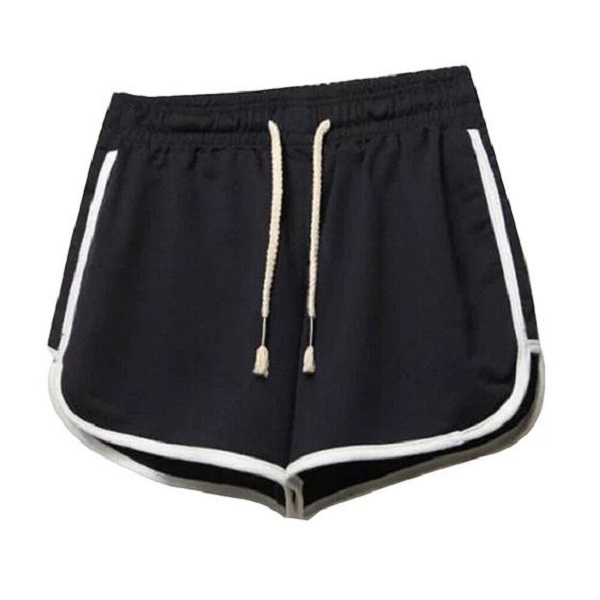 Cozy waffle knit shorts.