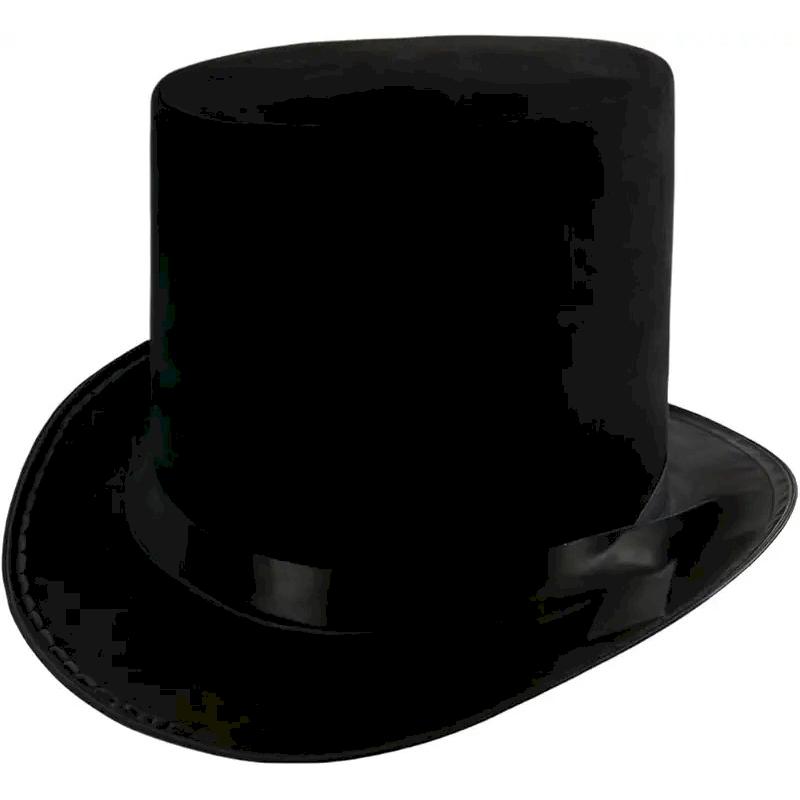 who wears a top hat