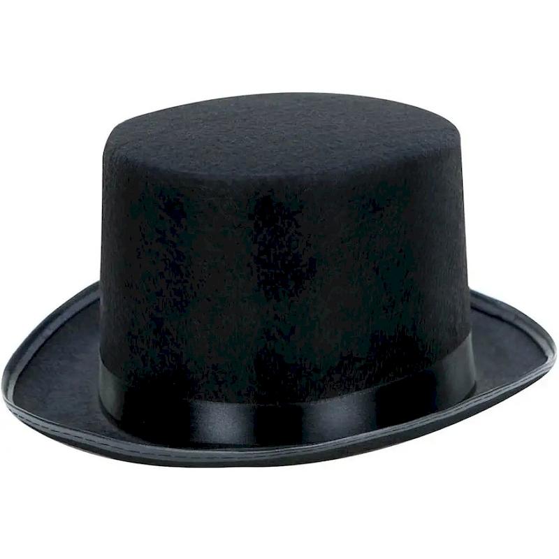 who wears a top hat