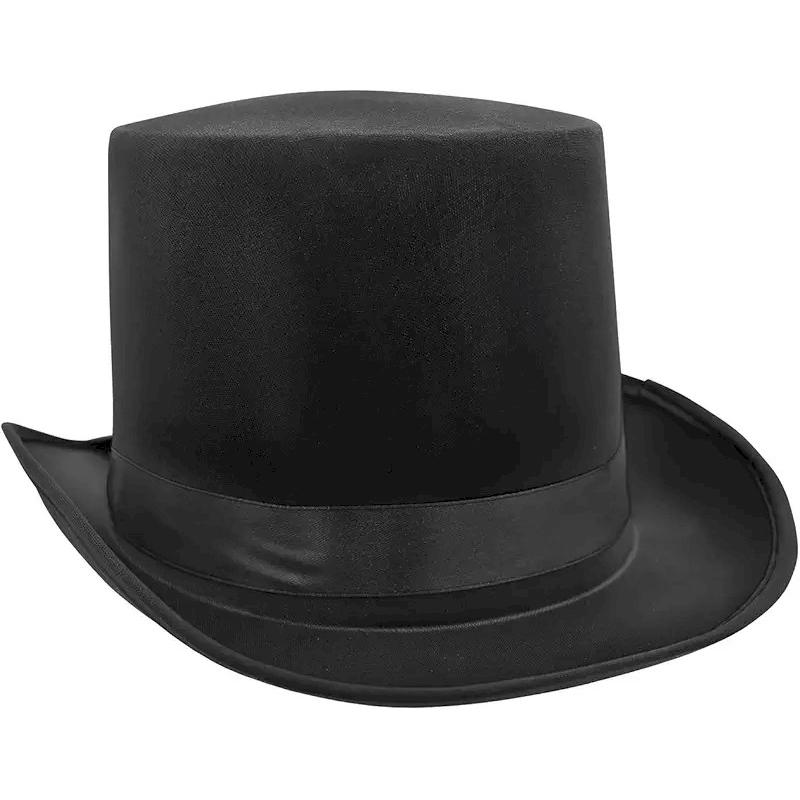 how to draw a top hat on a head